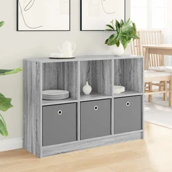 Kreveta s ladicama Siva Sonoma 102 x 32 x 73,5 cm