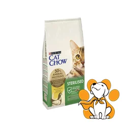 Cat Chow Sterilised Chicken 15kg, Hrana Za Sterilisane Mačke Sa Piletinom