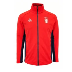 PEAK muška softshell jakna OKS Milano Cortina 2026 crvena