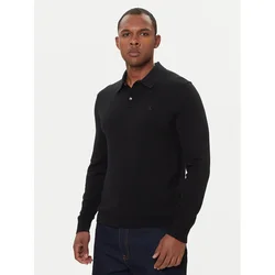 Calvin Klein Polo majica LV04LD319G Črna Regular Fit