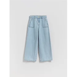 Reserved - Super wide leg farmerke