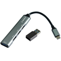 Gebmird HUB-U3P4-05 4-port hub USB 3.0 aluminum