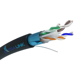 Extralink CAT6 FTP (F/UTP) v2 outdoor cable, na metar ( 4770 )