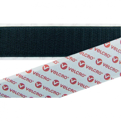 Velcro Našivna traka s čičkom E08810033011425 Velcro prianjajući dio (D x Š) 25 m x 100 mm crna 2