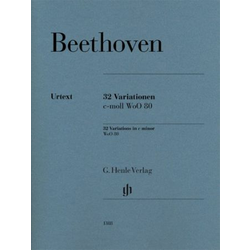 BEETHOVEN:32 VARIATIONS IN C-MOLL WOO 80