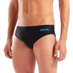 Arena hyperflow mens solid swim briefs black / blue cosmo xl - uk38