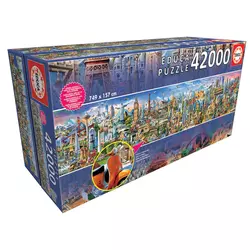 Puzzle Around the world Educa 42000 dijelova od 11 godina