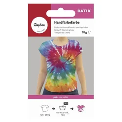Rayher. Barva za ročno barvanje tekstila, pink