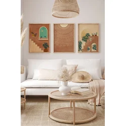 Wallity Slika 3Dartsoho27, 3 dela, 33 x 48 cm