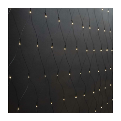 Nedis CLLN160 - LED zavesa 160xLED/7 funkcija 5m IP44 topla bela