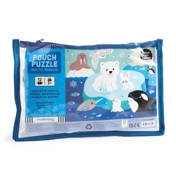 Mudpuppy Puzzle v vrečki Ledeni prijatelji 12 kosov