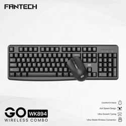 Tastatura + Mis Wireless Fantech WK-894 US crna