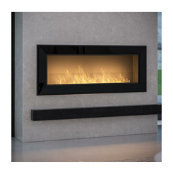 InFire - Vgradni BIO kamin 49x120 cm 3kW črna