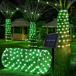 Led solarne sijalice u crevu 10m Zelena