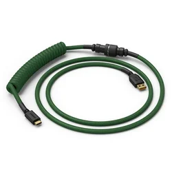 Glorious Gaming Coiled Zelena 1,37 m