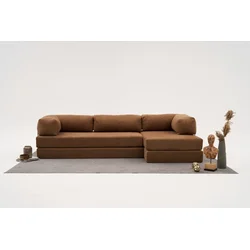 Atelier del Sofa Ugaona garnitura Comfort, 290 cm, Braon