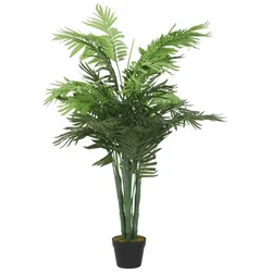 Vidaxl Umetna palma 18 listov 80 cm zelena