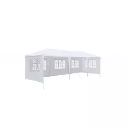 Tenda 3 x 9 sa bočnim stranama – bela