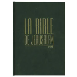 BIBLE DE JERUSALEM COMPACTE RELIEE VERTE