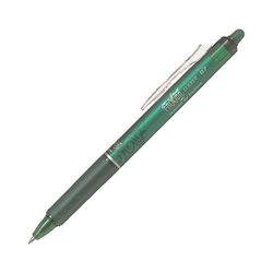 ROLER GEL 0,7 MM FRIXION BALL CLICKER PIŠI-BRIŠI PILOT BLRT-FR7-G ZELENI
