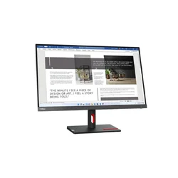 LENOVO ThinkVision S27i-30 Monitor, 27, Full HD 1920x1080, IPS, 1x VGA, 2x HDMI, VESA 100x100, Sivi, 63DFKAT4EU