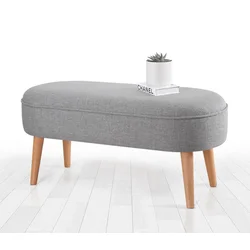 Atelier del Sofa Tabure 100x47x40cm, Sivo
