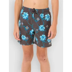 Rip Curl Surf Revival Floral Volley Kids kopalne hlače black
