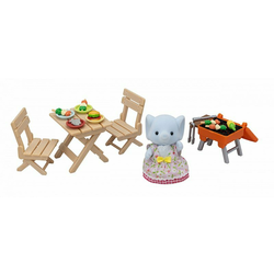 Sylvanian family BBQ sada na piknik so slonom