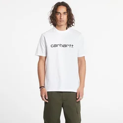 Majice Carhartt WIP S/S Script T-Shirt White/ Black S