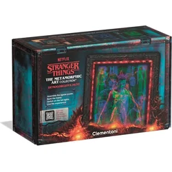 Clementoni Luminous Metamorphic Puzzle Stranger Things: Hunting the Demogorgon 520 kosov