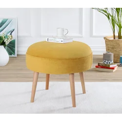 Atelier del Sofa Tabure 52x44cm, Žuto