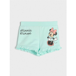 Sinsay - Kratke pantalone Minnie Mouse - voda