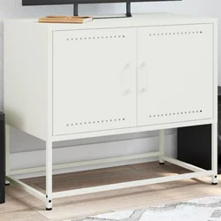 TV ormarić crni 68,5 x 39 x 60,5 cm bijeli