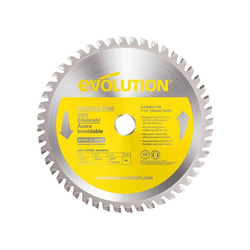 EVOLUTION Žagin list, 180mm, 48 zob, za nerjaveče jeklo