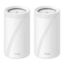 TP-Link Deco BE85(2-pack) BE19000 Whole Home Mesh Wi-Fi 7 System(Tri-Band)