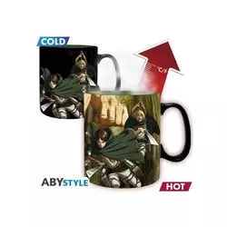 Šolja AbyStyle - Attack On Titan - Eren - Heat Change