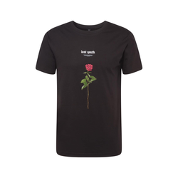 Mister Tee Majica Lost Youth Rose, črna