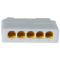 Gembird POE-EXT-14G Mrežni ruter, 5 port, 1000mbps,POE extender, 44-57Vdc, 100m, 802.3af/at, Beli