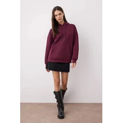 Trendyol Milla ženski duks Twoaw24Sw00103, ljubičasta
