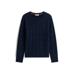 TOMMY HILFIGER Pulover temno modra