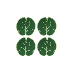 Set podstavkov za kozarce Octaevo Lily 14 x 14 cm 4-pack