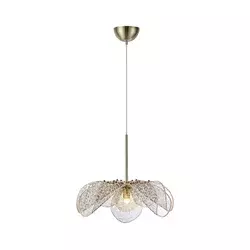 Markslöjd 109169 - Luster na sajli STYRKA 1xE27/40W/230V prečnik 63 cm bež