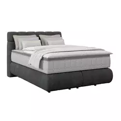 Boxspring Krevet Nobu 140/200 cm , antracit