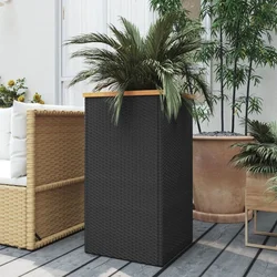 Sadilica crna 40 x 40 x 80 cm od poliratana