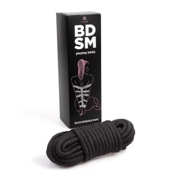 SECRETPLAY - BLACK BONDAGE ROPE BDSM COLLECTION D-231859