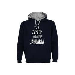 Hoodie Zvezde rojene Januarja