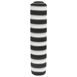 Mreža za privatnost antracit-bijela 1,8 x 25 m HDPE 150 g/m2