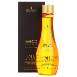 Schwarzkopf BC Bonacure Oil Miracle 100 ml Finishing Treatment serum i ulje za kosu W na hrubé vlasy;na normální vlasy