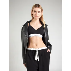 Calvin Klein Jeans  LIFT BRALETTE ICON COTTON MODAL  Črna