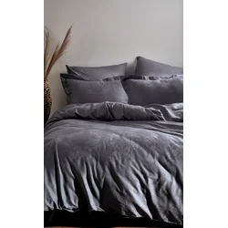 Lessentiel Maison Komplet posteljina Hoten, 200x220 cm, 240x260 cm, Siva